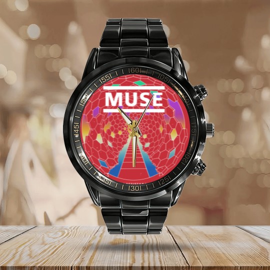 Discover Muse Unisex Calendar Steel Band Watch: Resistance Moon