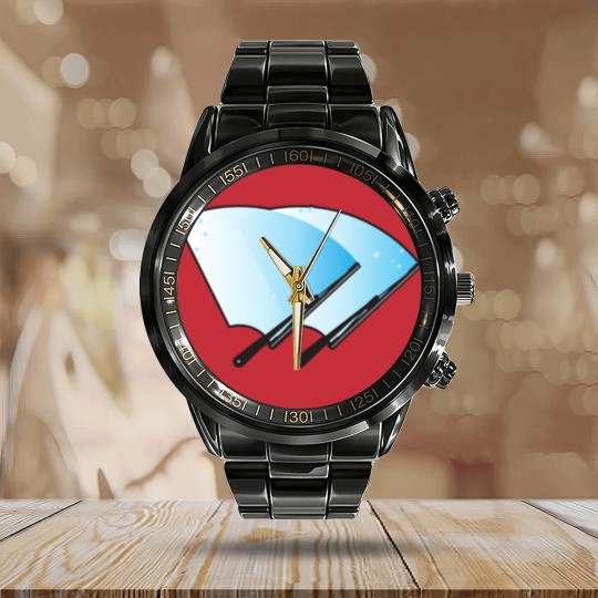 Discover Car windscreen wipers Calendar Steel Band Watch