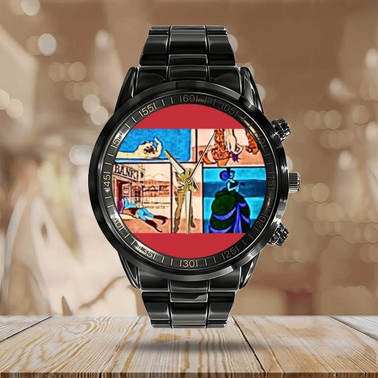 Discover The Wild Wild West Calendar Steel Band Watch