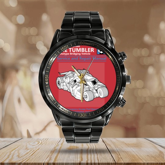 Discover Bridging Vehicle Service and Repair Manual Calendar Steel Band Watch