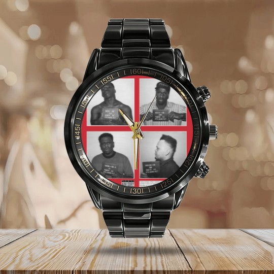 Discover The Geto Boys Calendar Steel Band Watch