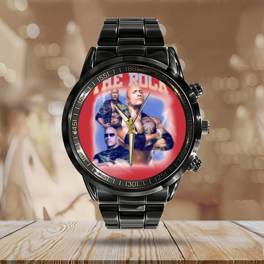 Discover the rock  41 Calendar Steel Band Watch