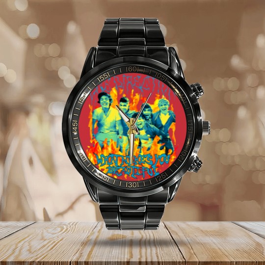 Discover Heavy Metal Direction Calendar Steel Band Watch