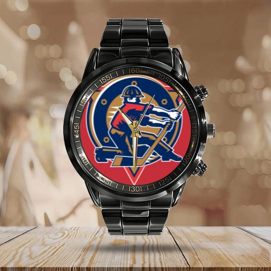 Discover Edmonton Oiler Rigger Calendar Steel Band Watch
