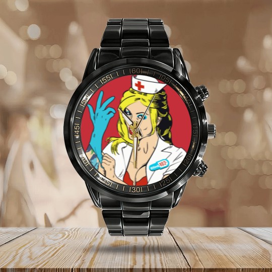 Discover The Blink Eyes 182 Calendar Steel Band Watch