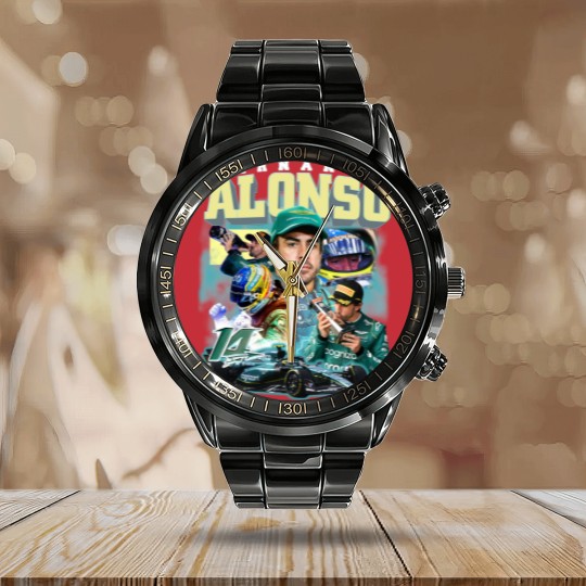 Discover FRD Alonso Calendar Steel Band Watch Classic Calendar Steel Band Watch