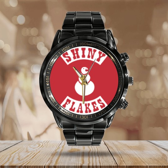 Discover Legendary Shiny Flakes Calendar Steel Band Watch