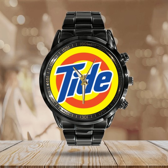 Discover Tide' Calendar Steel Band Watch as worn Calendar Steel Band Watch