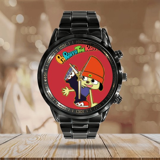 Discover Parappa The Rapper Calendar Steel Band Watch