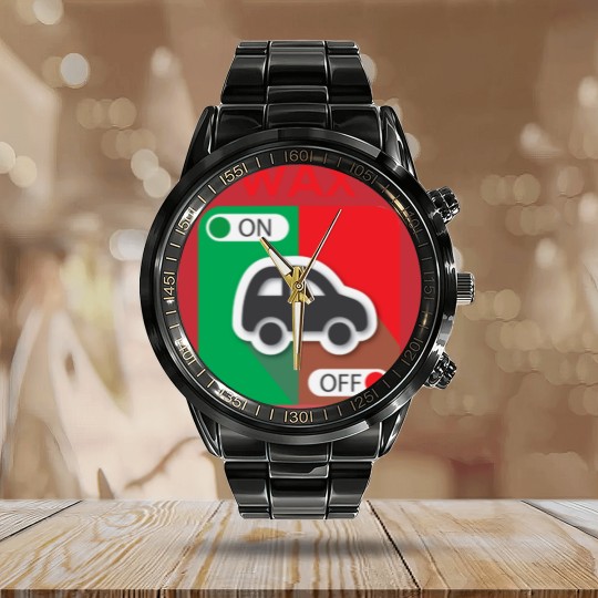 Discover Wax On Wax Off Calendar Steel Band Watch