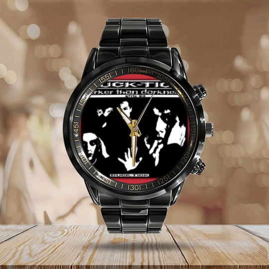Discover Buck Tick Darker Than Darkness Calendar Steel Band Watch