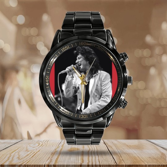 Discover Steve Perry Art Calendar Steel Band Watch