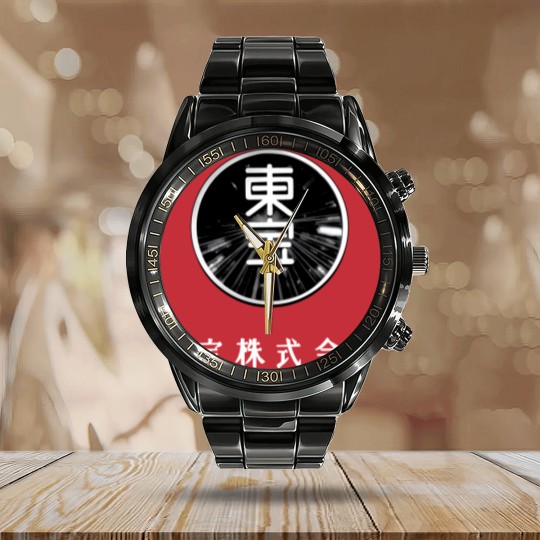 Discover Toho logo The golden age Calendar Steel Band Watch