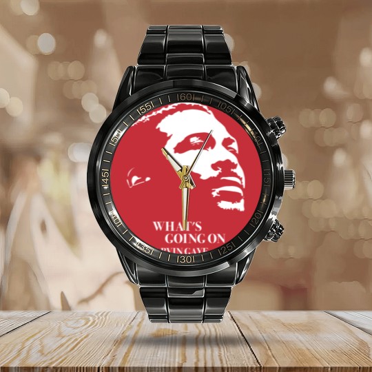 Discover Marvin Gaye Calendar Steel Band Watch