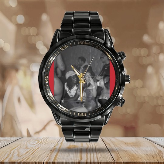Discover Young Thug and Mariah the Scientist Photo Calendar Steel Band Watch