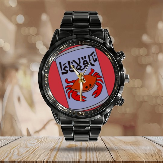 Discover Khlav Kalash Calendar Steel Band Watch