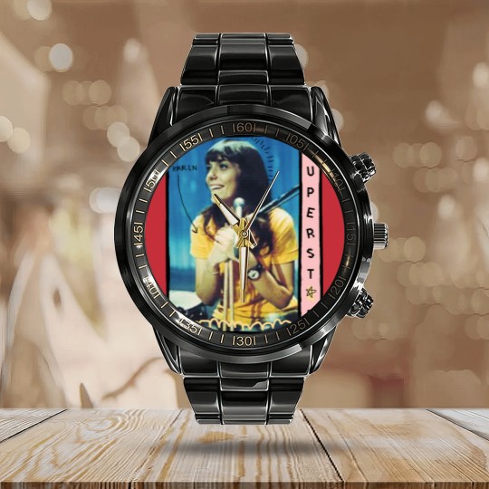 Discover Karen Carpenter Classic Calendar Steel Band Watch