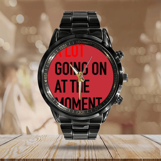 Discover A Lot Going On At The Moment New Eras Youth Calendar Steel Band Watch, 2023 Concert Calendar Steel Band Watch