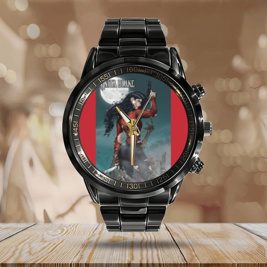 Discover Anita Blake Calendar Steel Band Watch