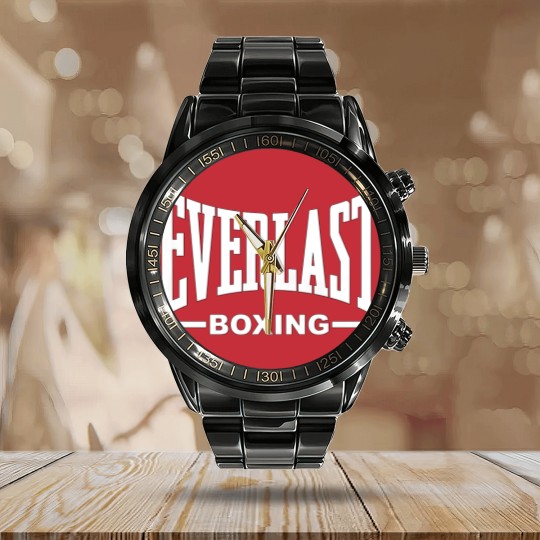 Discover Everlast Boxing Calendar Steel Band Watch