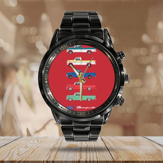 Discover 5 line Bumpside - 1968 F100 - Calendar Steel Band Watch