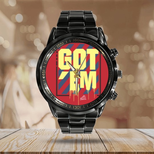 Discover Got Em Sneakers Matching Calendar Steel Band Watch Sneakerhead Gift Calendar Steel Band Watch