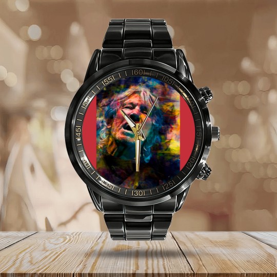 Discover Roger Waters Roger W Art Calendar Steel Band Watch