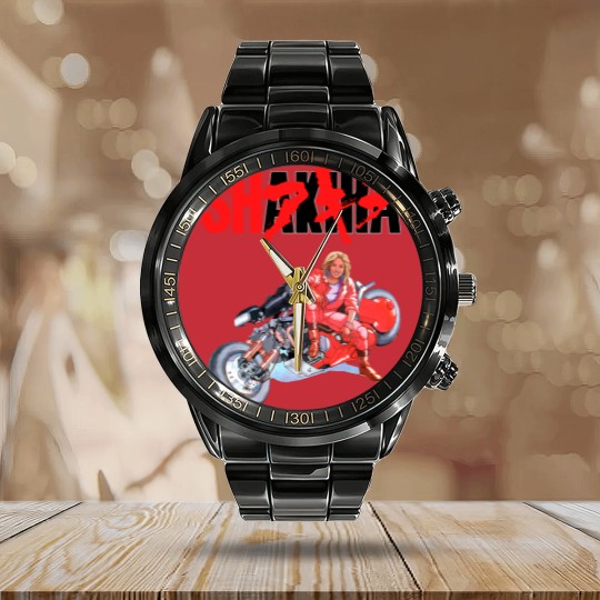 Discover Shakira Funny Anime Calendar Steel Band Watch / Men's Women's Size