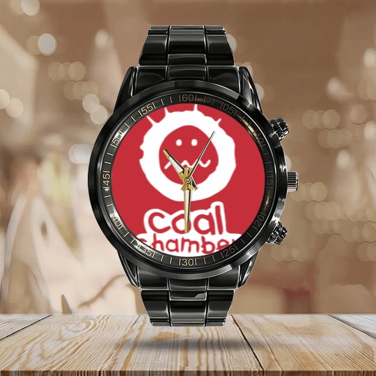 Discover Coal Chamber Logo  Essential Calendar Steel Band Watch