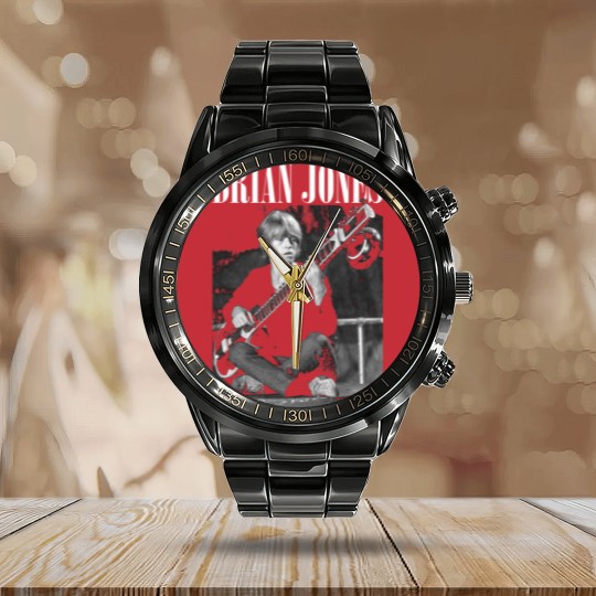 Discover BRIAN JONES Calendar Steel Band Watch