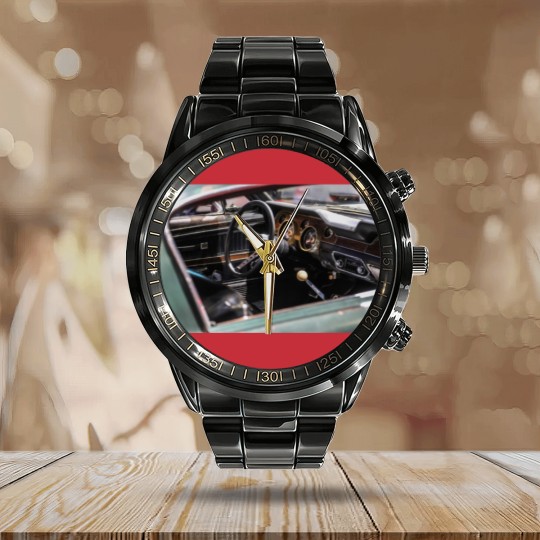 Discover Bullitt Calendar Steel Band Watch