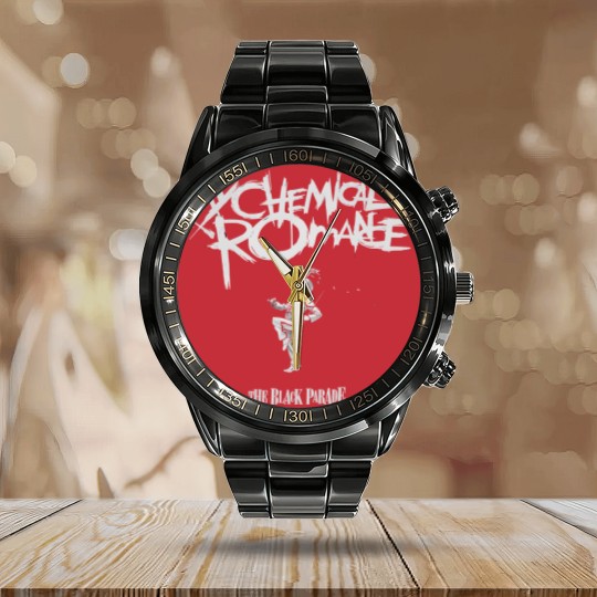 Discover My Chemical Romance Calendar Steel Band Watch