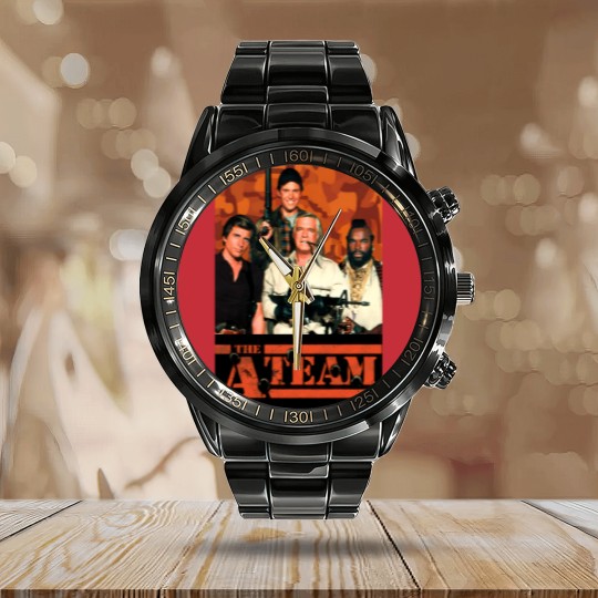 Discover The A Team Calendar Steel Band Watch