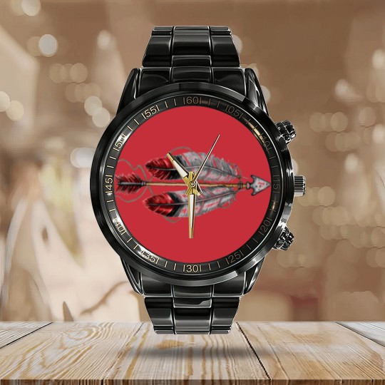 Discover The Order of the Arrow Calendar Steel Band Watch