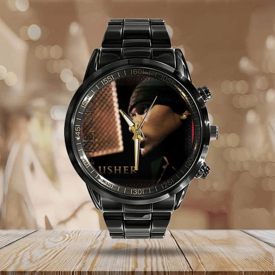 Discover Confessions Usher Calendar Steel Band Watch