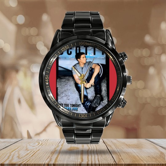 Discover Scotty McCreery See You Tonight Calendar Steel Band Watch Scotty McCreery Calendar Steel Band Watch