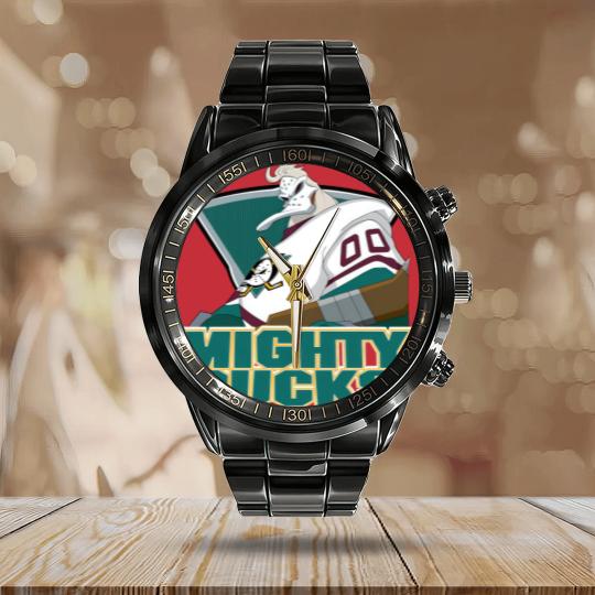 Discover The Mighty Ducks - The Mighty Ducks - Calendar Steel Band Watch