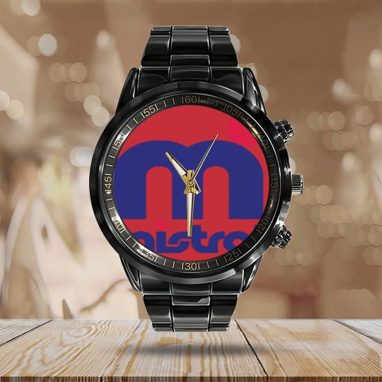 Discover Mistral Logo | Essential Calendar Steel Band Watch