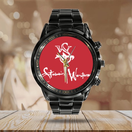 Discover stabbing westward Calendar Steel Band Watch