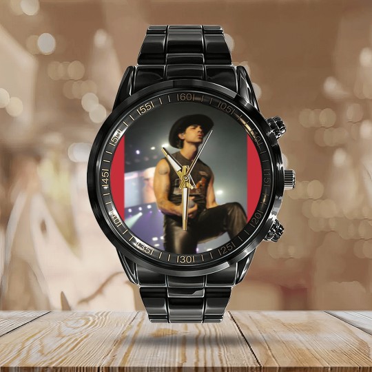 Discover Cowboy Joe Jonas Jonas Brothers Unisex Softstyle Calendar Steel Band Watch