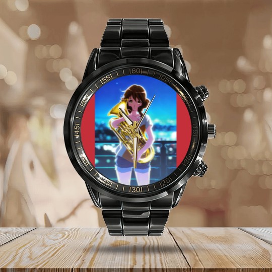 Discover Hibike Euphonium - Oumae Kumiko Calendar Steel Band Watch
