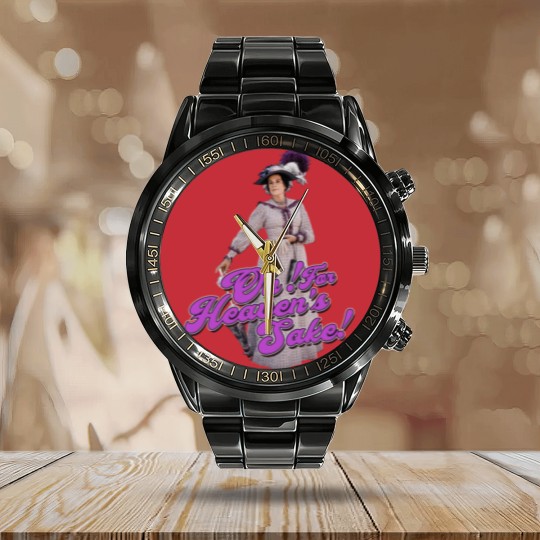 Discover Mrs Harriet Oleson Calendar Steel Band Watch