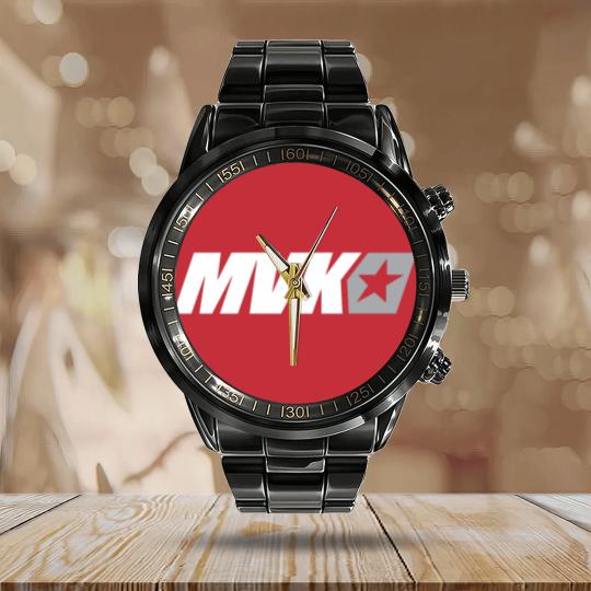 Discover Maverick Viñales MVK 12 (1) Calendar Steel Band Watch