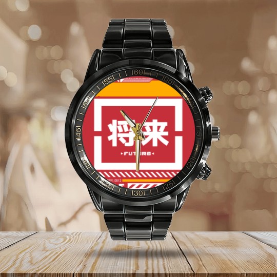 Discover Techno future - Techwear - Calendar Steel Band Watch
