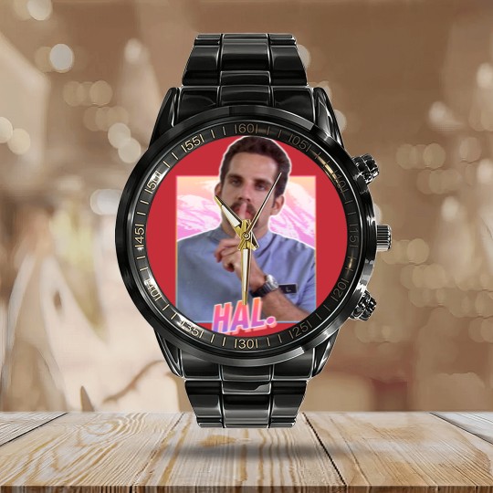 Discover Hal - Happy Gilmore - Happy Gilmore - Calendar Steel Band Watch