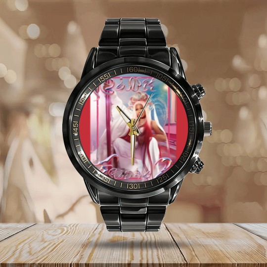 Discover Pink Friday 2 Nicki Minaj Calendar Steel Band Watch