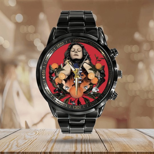 Discover Aileen Wuornos Dead Men Don't Rape Calendar Steel Band Watch