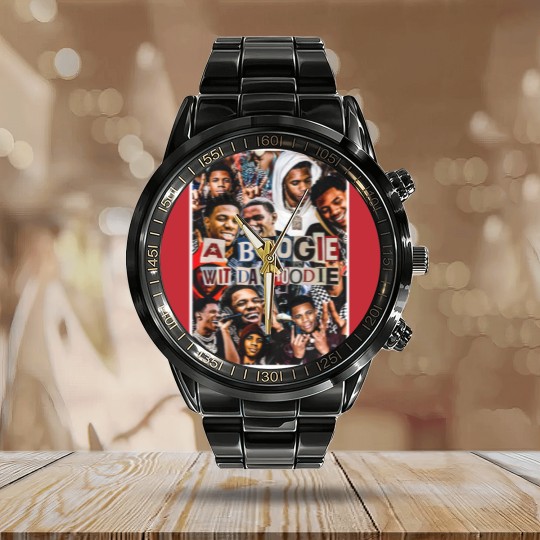 Discover A Boogie Wit Da Boogie Collage Calendar Steel Band Watch Calendar Steel Band Watch