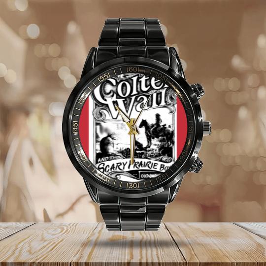 Discover Colter Wall On Tour Calendar Steel Band Watch