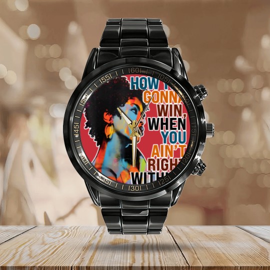 Discover How You Gonna Win When You ain't Right Within Calendar Steel Band Watch, Lauryn Hill Calendar Steel Band Watch